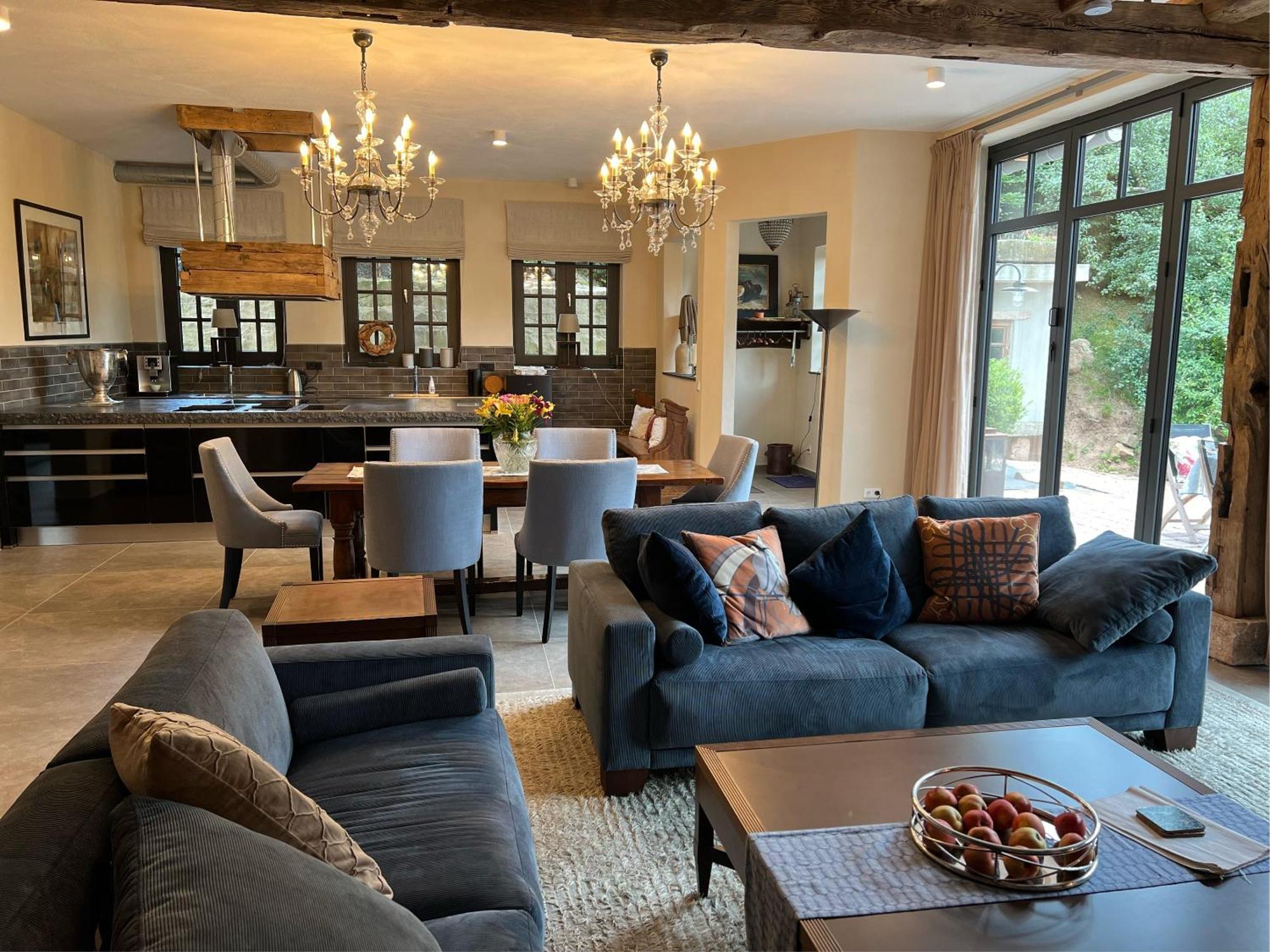 Ferienwohnung In Den Dorfwiesen Gersfeld Exteriör bild